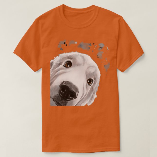 Funny Dog Great Pyrenees  T-Shirt (Design vorne)