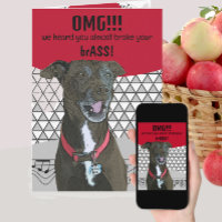 Funny Dog gut für Brass Instrument Musiker