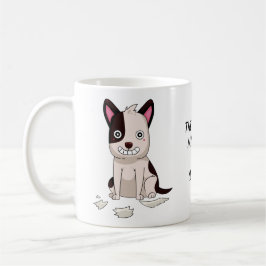 Funny Dog individuelle Name & Text Tasse