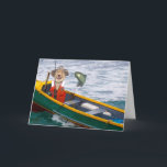 Funny Dog/Labrador Fisherman Birthday Karte<br><div class="desc">Eine lustige, anpassbare Geburtstagskarte für einen Fischer. Sie können Text, Schriftart, Schriftart und Farbe ändern. Sie können Größe und Position des Bildes ändern. Sie können die Größe und Position des Fisches ändern. Das Boot ist dank der Bilder von der Öffentlichkeit. Der Fisch war auf Wikipedia öffentlich zugänglich, ebenso wie die...</div>