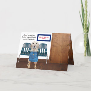 Funny Dog/Labrador wird gut Karte