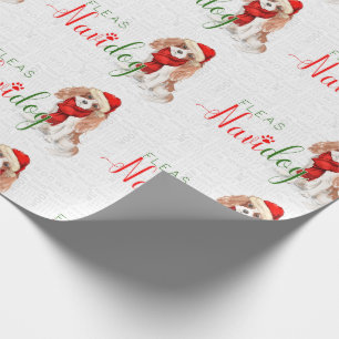 Funny Dog Lover Cavalier King Charles Spaniel Geschenkpapier