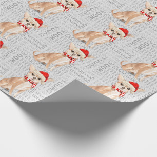 Funny Dog Lover Chihuahua Weihnachten Geschenkpapier
