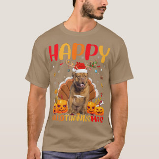 Funny Dog Lover Happy Dogue De Bordeau Dog Hallo T T-Shirt