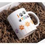 Funny Dog Lover Hund Mama Hund Vater Tasse<br><div class="desc">Perfekte Tasse für Mama- und Paphundliebhaber</div>