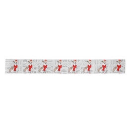 Funny Dog Lover Italian Greyhound Weihnachten Satinband