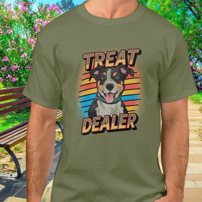 Funny Dog Lover Leckerei Händler T-Shirt (Von Creator hochgeladen)