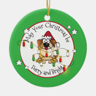 Funny Dog Lover Personalisierte Weihnachtsschmuck
