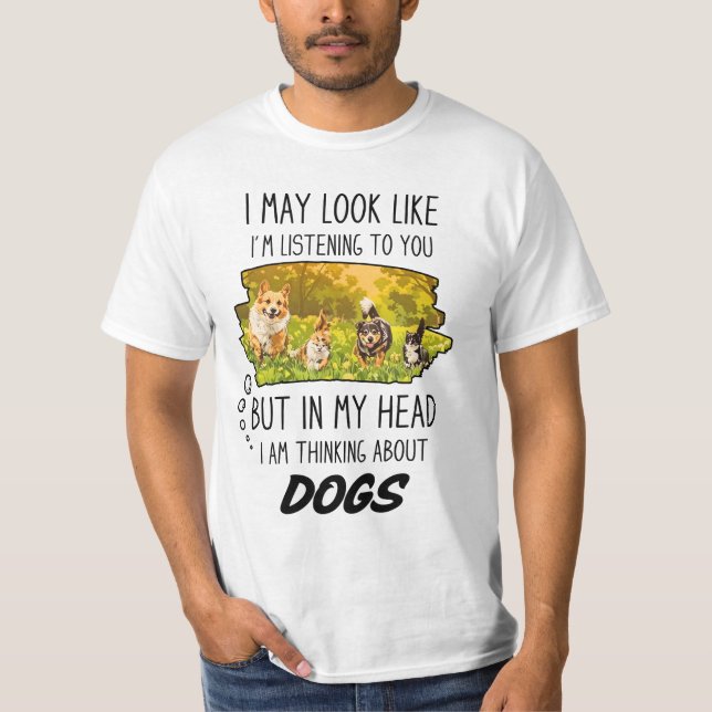 Funny Dog Lover T-Shirt (Vorderseite)