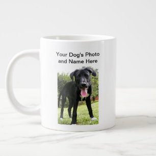 Funny Dog Lover's Foto Jumbo-Tasse
