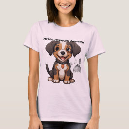 Funny Dog Mama T - Shirt Paw-some Gift for Pet Lie