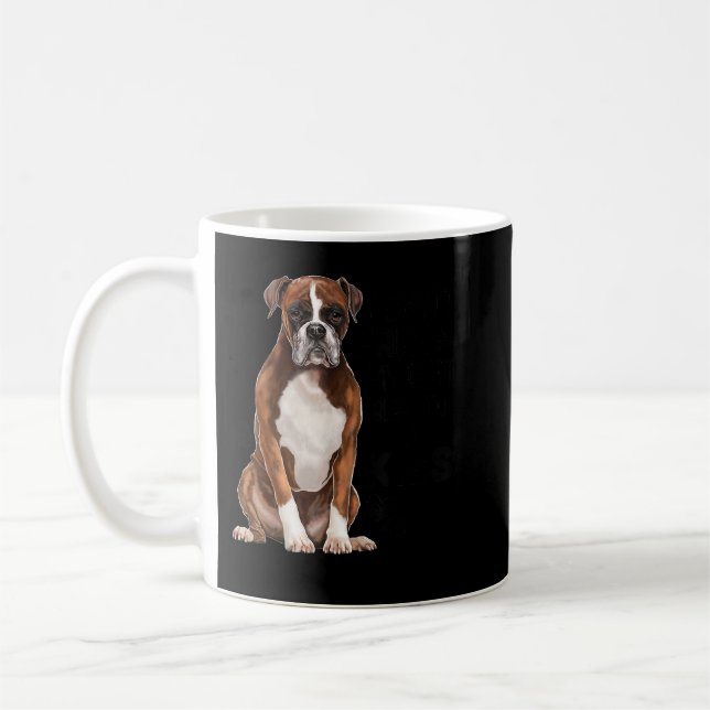 Funny Dog MomDad Geschenk Kaffeetasse (Links)