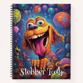 Funny Dog Monster: Slobber Tooth Notizbuch