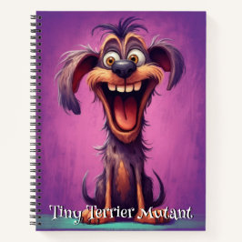 Funny Dog Monster: Tiny Terrier Mutant Notizbuch