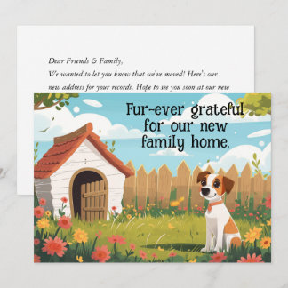 Funny Dog Moving Ankündigung