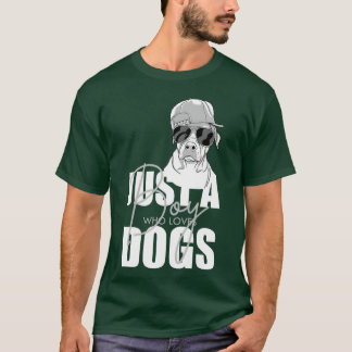 Funny Dog Owner Hunde Pup Welpe Fun Liebhaber Jung T-Shirt