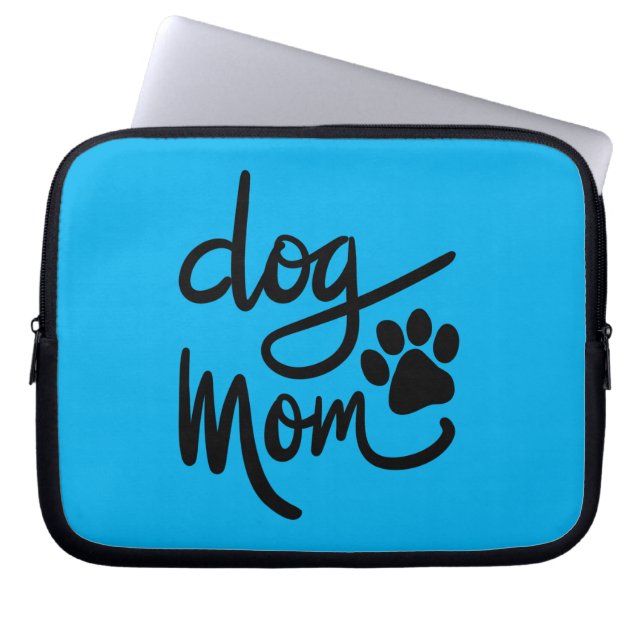 Funny Dog Paw Dog Mama Laptopschutzhülle (Vorderseite)