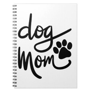 Funny Dog Paw Dog Mama Notizblock