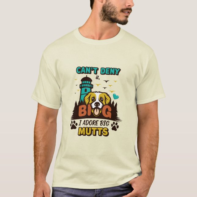 funny dog paw quote men's t-shirts, Dogs Lover T-Shirt (Vorderseite)