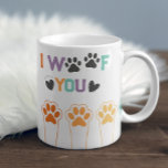 Funny Dog Paws Lover Tasse<br><div class="desc">Perfekte Tasse für Mama- und Paphundliebhaber</div>
