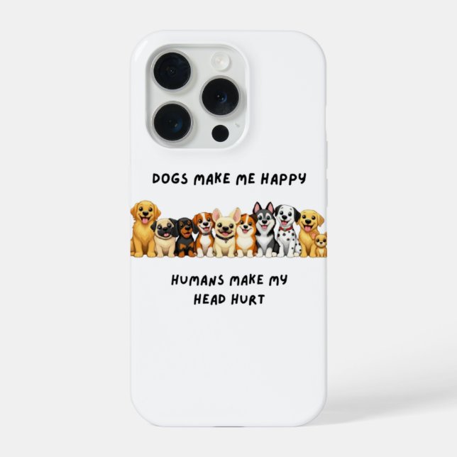 funny dog phone cases iPhone hülle (Rückseite)