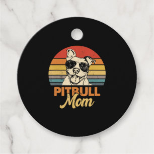 Funny Dog Pitbull Mama Shirt Pittie Mama Mutter s Geschenkanhänger