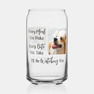 Funny Dog Sprichwort 2 Fotos Dosenglas