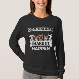 Funny Dog Trainer Spaß Welpe Bildung T-Shirt