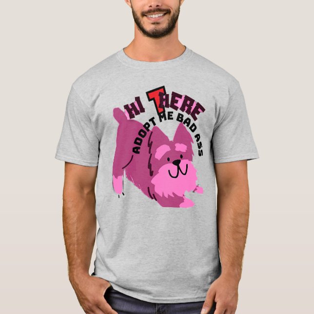 Funny Dog Unisex T - Shirt (Vorderseite)
