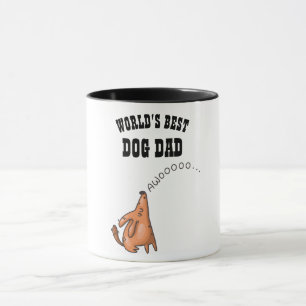 Funny DOG VATER Tasse - Niedlicher Hundeschlitten 