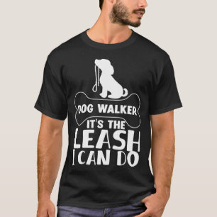 Funny Dog Walker Gabe Coole Laufende Welpen Frauen T-Shirt