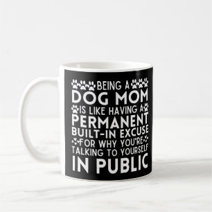 Funny Dogama Sprichwort ist wie eine Mama für Hund Kaffeetasse