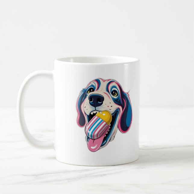 Funny Dogs Candy Kaffeetasse (Links)