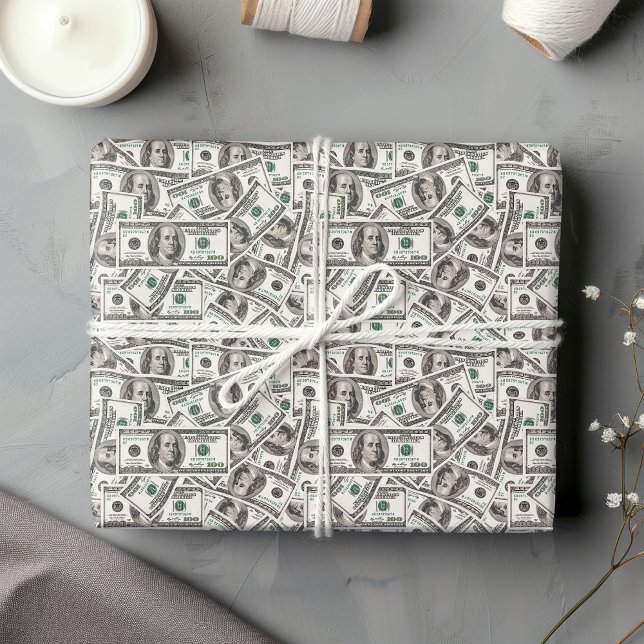 Funny dollar pattern birthday wrapping paper  geschenkpapier (Funny dollar pattern birthday wrapping paper )