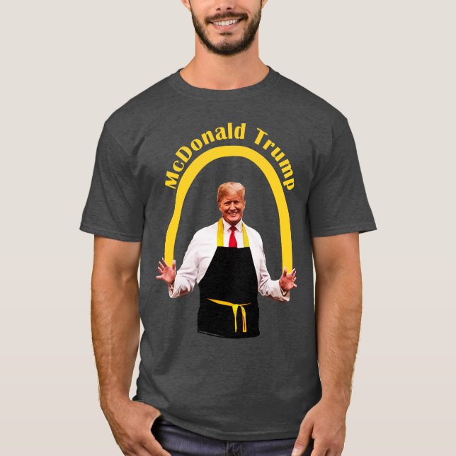 Funny Donald Trump 2024 Französisch Fries Zitat Me T-Shirt (Vorderseite)