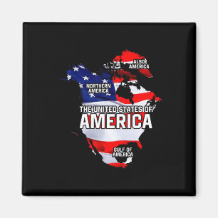 Funny Donald Trump American Flag Kanada Grönland Magnet