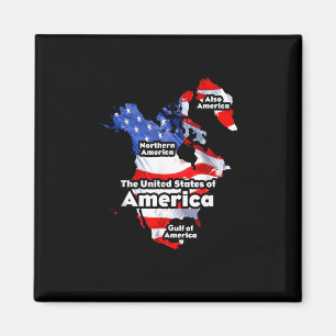 Funny Donald Trump American Flag Kanada Grönland Magnet