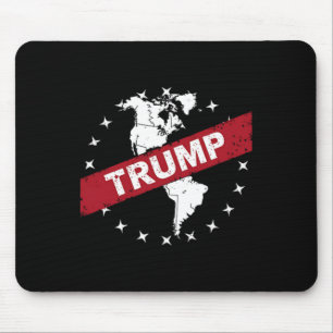 Funny Donald Trump American Flag Kanada Grönland Mousepad