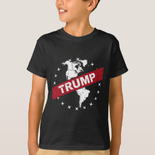 Funny Donald Trump American Flag Kanada Grönland T-Shirt