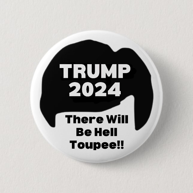 Funny Donald Trump Button (Vorderseite)