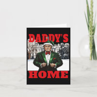 Funny Donald Trump Daddy's Zuhause White House Chr