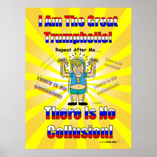 Funny Donald Trump Das große Trumpferposter Poster