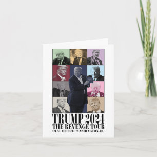 Funny Donald Trump Die Rache Tour Ultra Mega Tou Karte