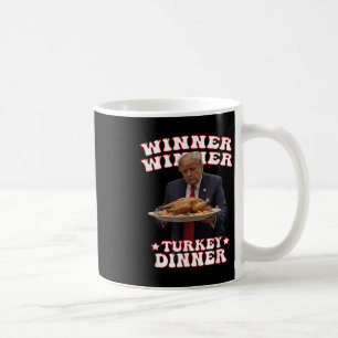 Funny Donald Trump Gewinner Gewinner Türkei Abende Kaffeetasse