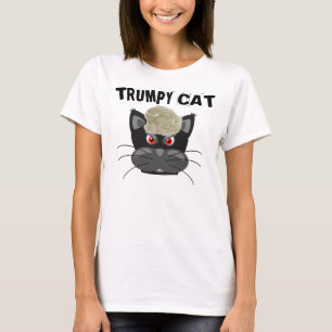 Funny Donald Trump Hair, TRUMPY CAT T-Shirt