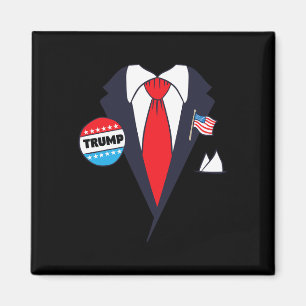 Funny Donald Trump Halloween Kostüm - Cartoon T-Sh Magnet
