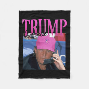 Funny Donald Trump Miss Me Doch Y2k Vintag 90er Ja Fleecedecke