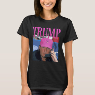 Funny Donald Trump Miss Me Doch Y2k Vintag 90er Ja T-Shirt