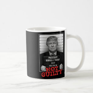 Funny Donald Trump nicht schuldig Tasse Shot, kost