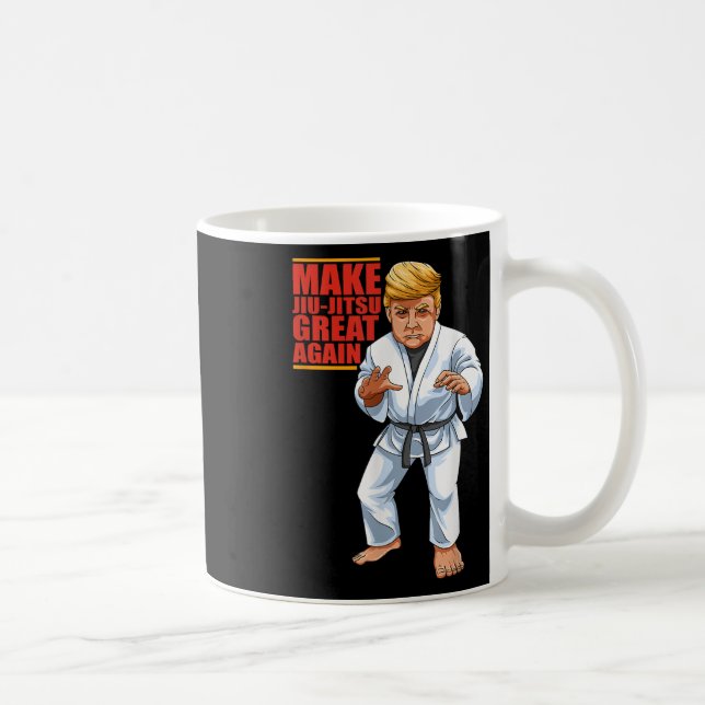 Funny Donald Trump Republikaner - Jiu-jitsu und Bj Kaffeetasse (Rechts)
